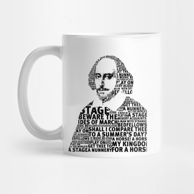 SHAKESPEARE TEXT ART by DJVYEATES